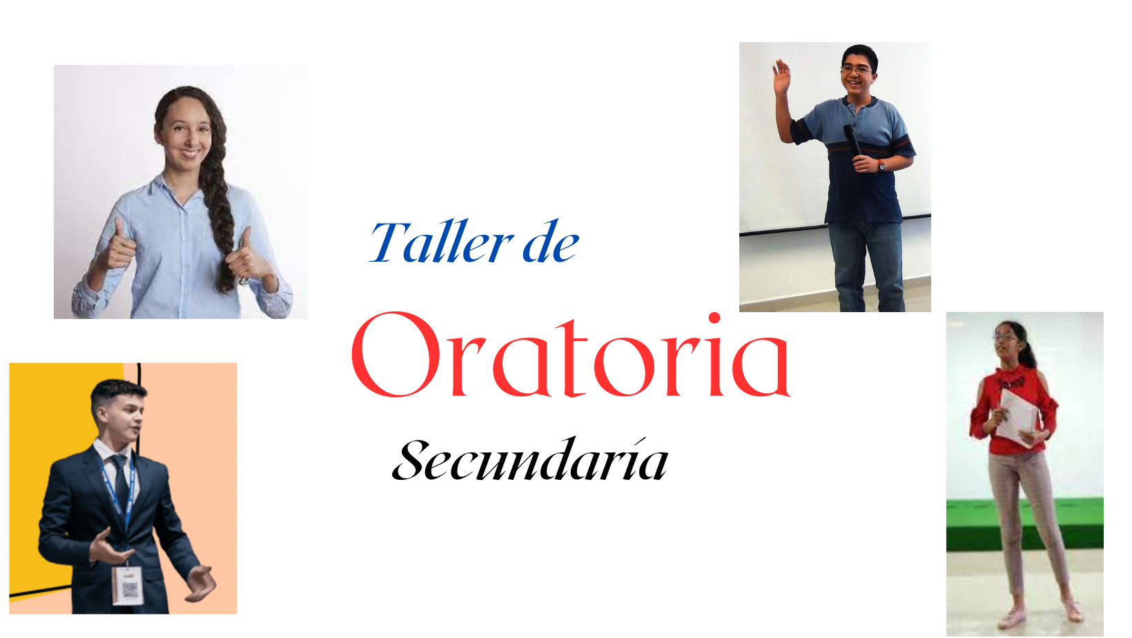 TALLER DE ORATORIA 4 A SECUNDARIA